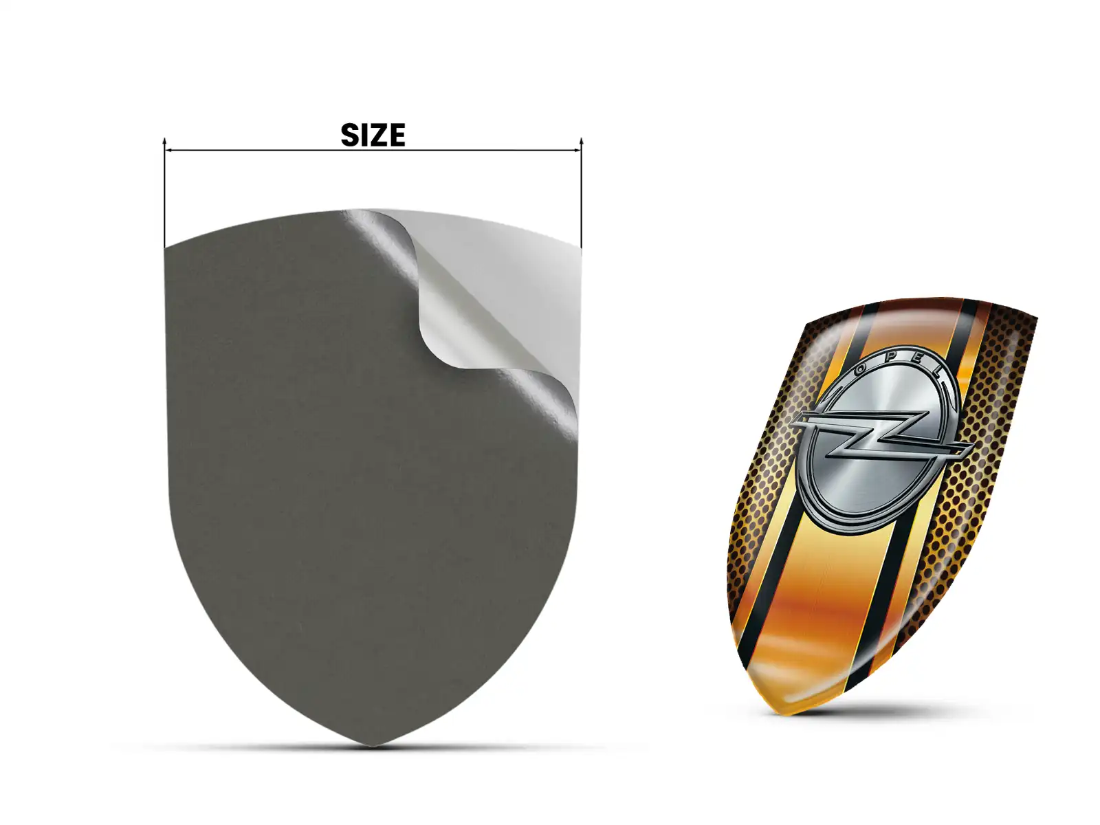 Opel Vinilos Auto Personalizados Estrella Profesional Resistente